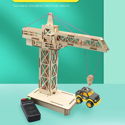 DIY-Remote Control Tower Lifting Crane