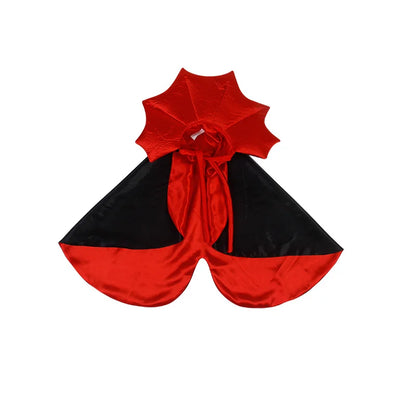 Cute Halloween Pet Costumes Cosplay Vampire Cloak