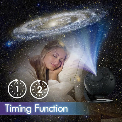 LED Night Light Galaxy Projector 360° Rotate Planetarium