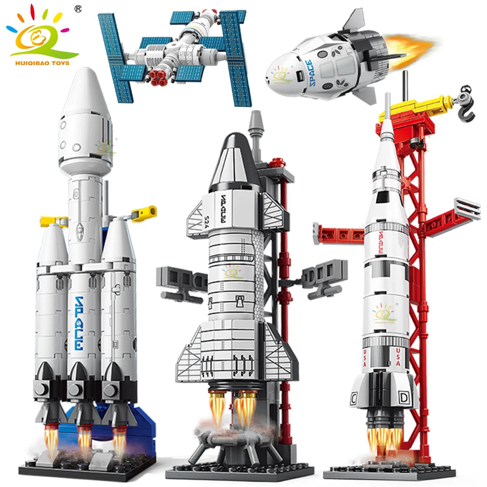 DIY-Mini Aviation Manned Rocket Model