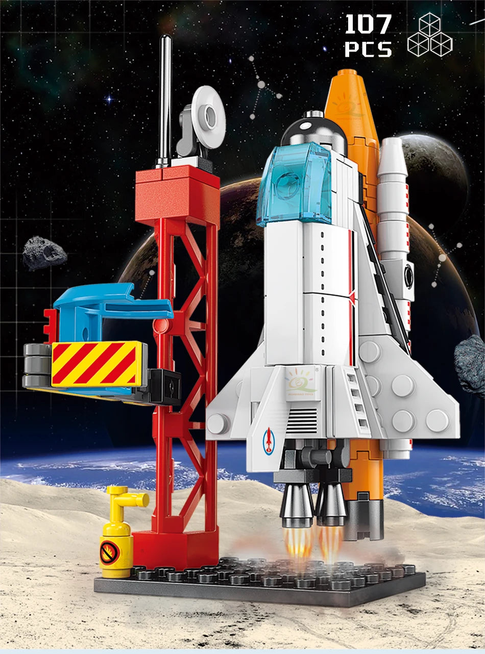 DIY-Mini Aviation Manned Rocket Model