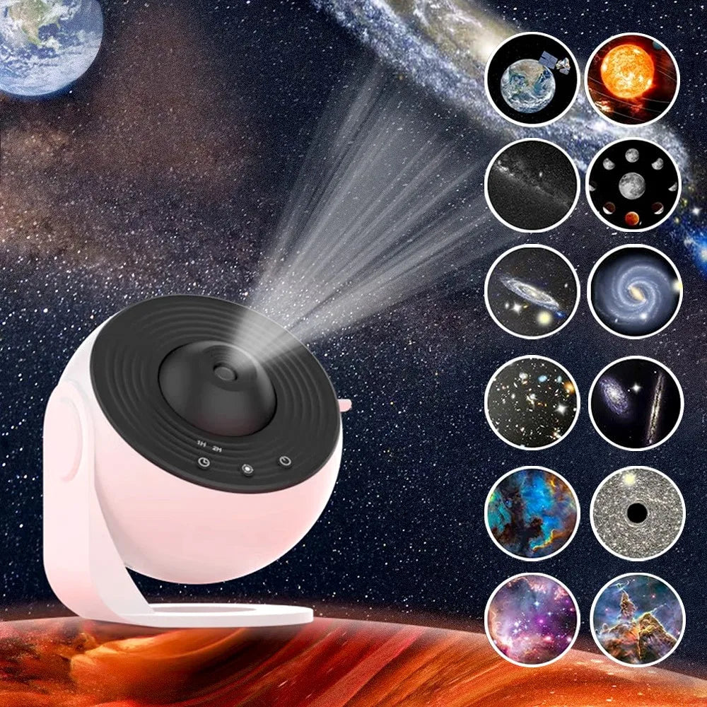 LED Night Light Galaxy Projector 360° Rotate Planetarium