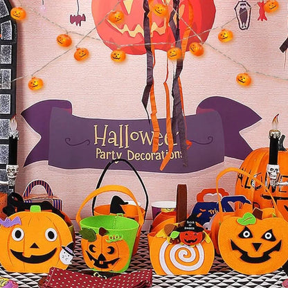 LED Pumpkin Light String Halloween Decoration