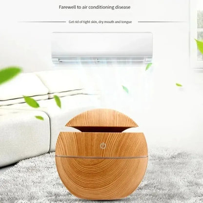 Mini Air Humidifier & Aroma Diffuser