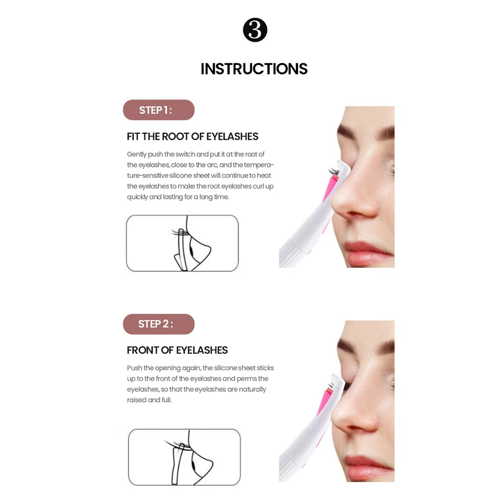 Electric Heated Eyelash Curler