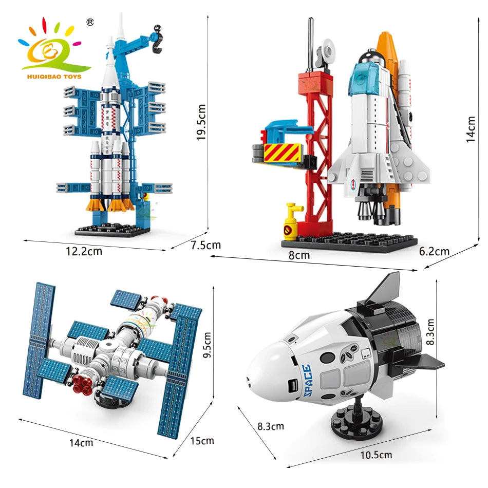 DIY-Mini Aviation Manned Rocket Model