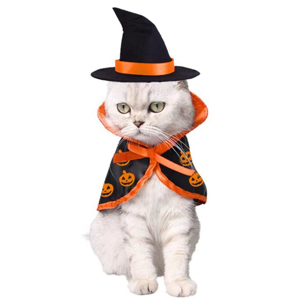 2Pcs Cute Halloween Pet Costumes