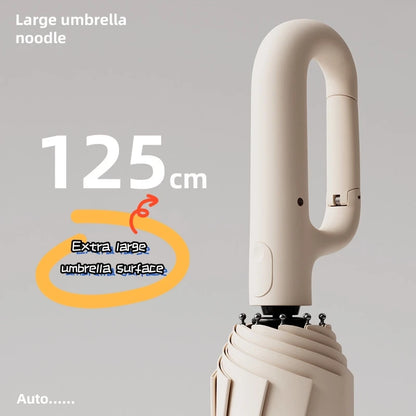 Ring-buckle Umbrella-Wind, Rain & UV-resistant